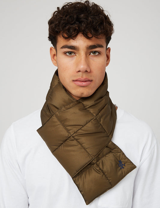 Inner Down Scarf - Olive
