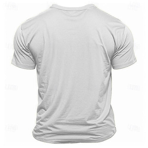 I May Be Old Men's Graphic Cotton T Shirt Sports Classic Shirt Short Sleeve Comfortable Tee Sports Outdoor Holiday Summer Fashion Designer Clothing